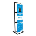 Triple Rectangular Sign Double-Sided Replacement Graphic